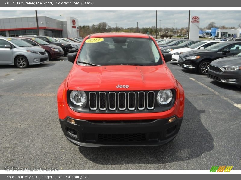 Colorado Red / Black 2017 Jeep Renegade Sport