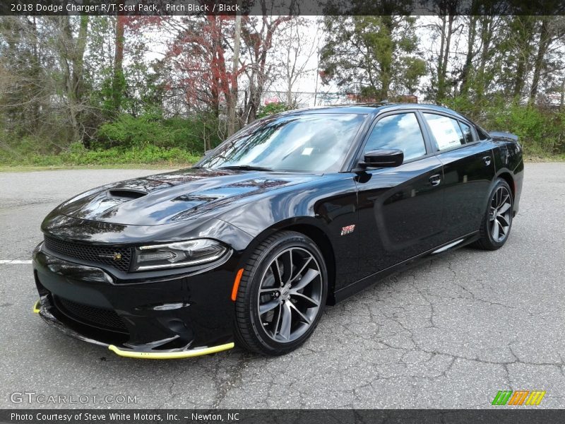 Pitch Black / Black 2018 Dodge Charger R/T Scat Pack