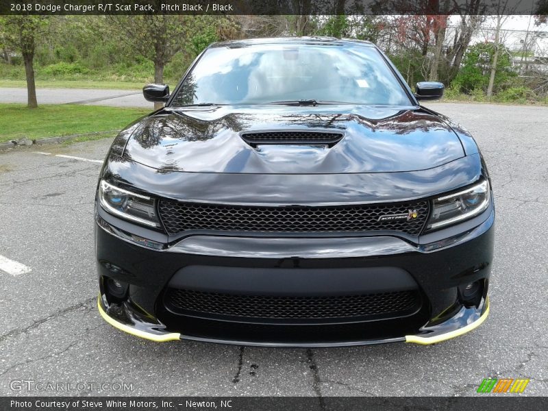 Pitch Black / Black 2018 Dodge Charger R/T Scat Pack