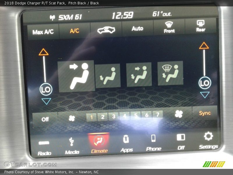 Pitch Black / Black 2018 Dodge Charger R/T Scat Pack