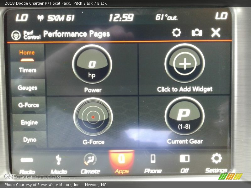 Pitch Black / Black 2018 Dodge Charger R/T Scat Pack