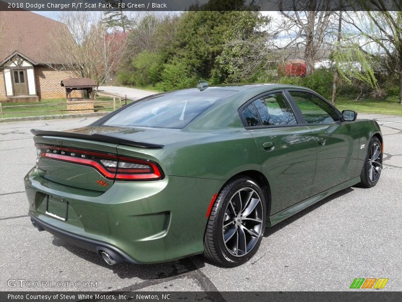 F8 Green / Black 2018 Dodge Charger R/T Scat Pack