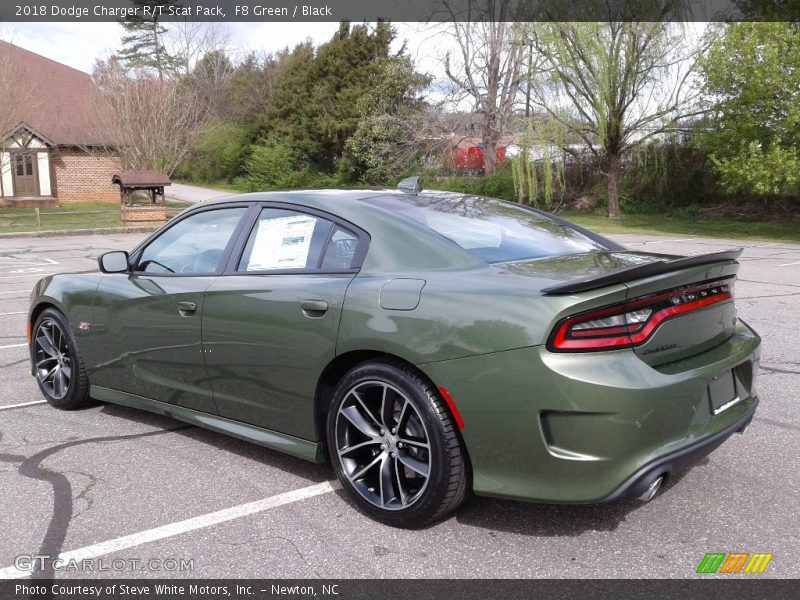 F8 Green / Black 2018 Dodge Charger R/T Scat Pack