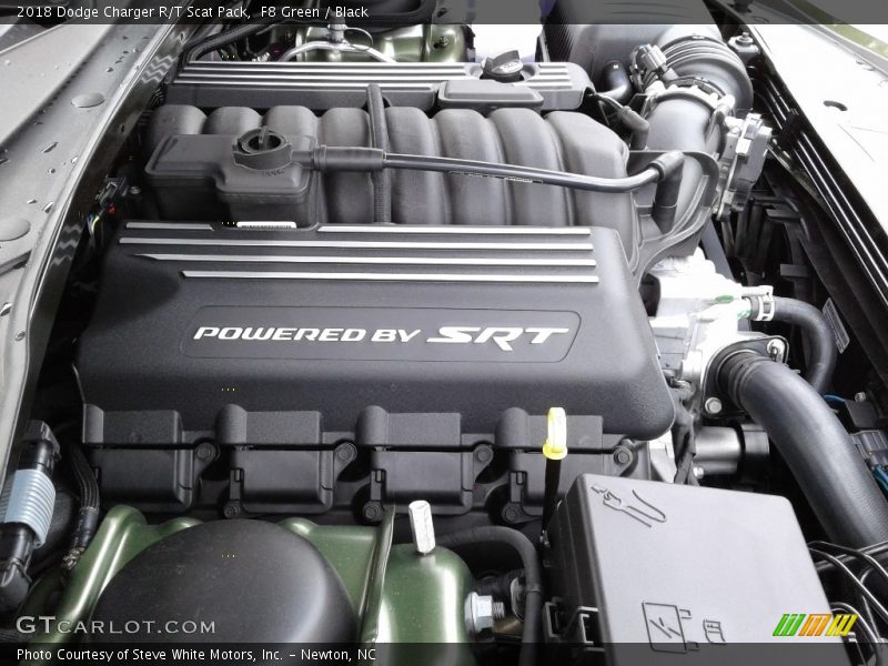F8 Green / Black 2018 Dodge Charger R/T Scat Pack