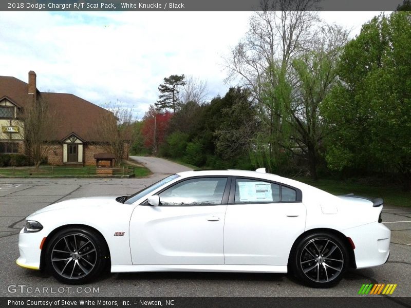White Knuckle / Black 2018 Dodge Charger R/T Scat Pack