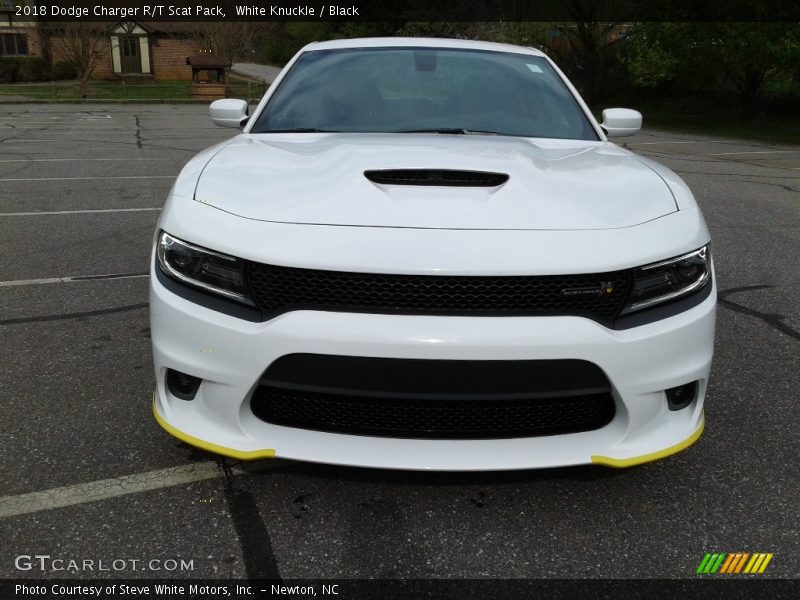 White Knuckle / Black 2018 Dodge Charger R/T Scat Pack