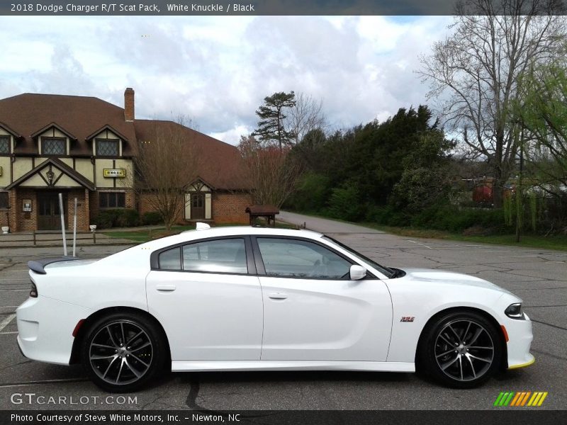 White Knuckle / Black 2018 Dodge Charger R/T Scat Pack