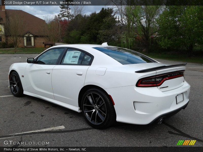 White Knuckle / Black 2018 Dodge Charger R/T Scat Pack