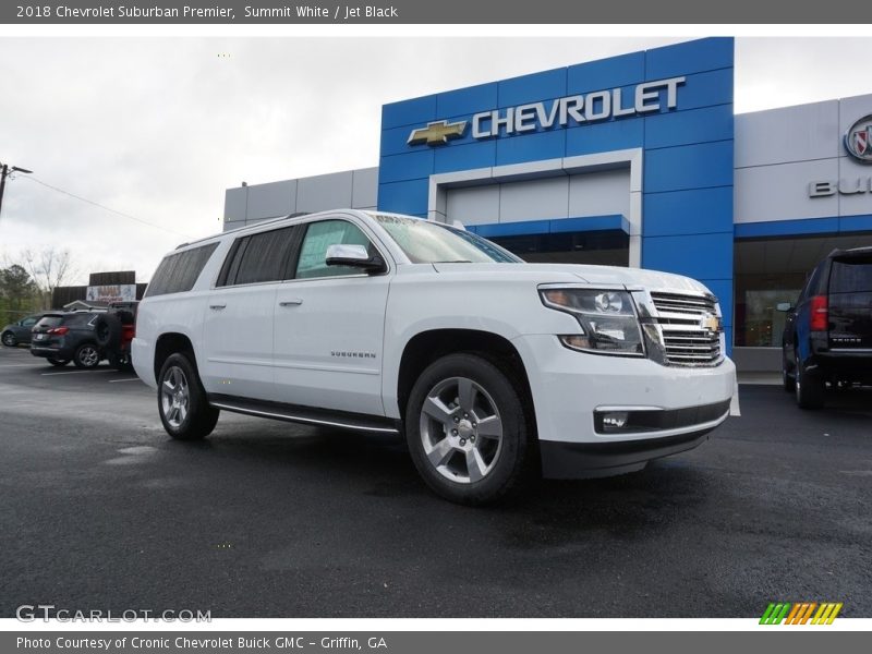 Front 3/4 View of 2018 Suburban Premier