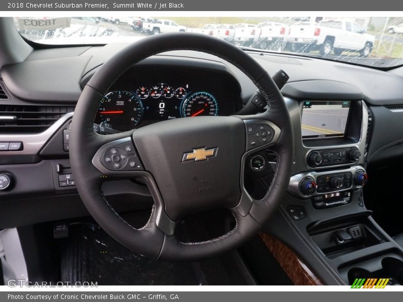 Summit White / Jet Black 2018 Chevrolet Suburban Premier