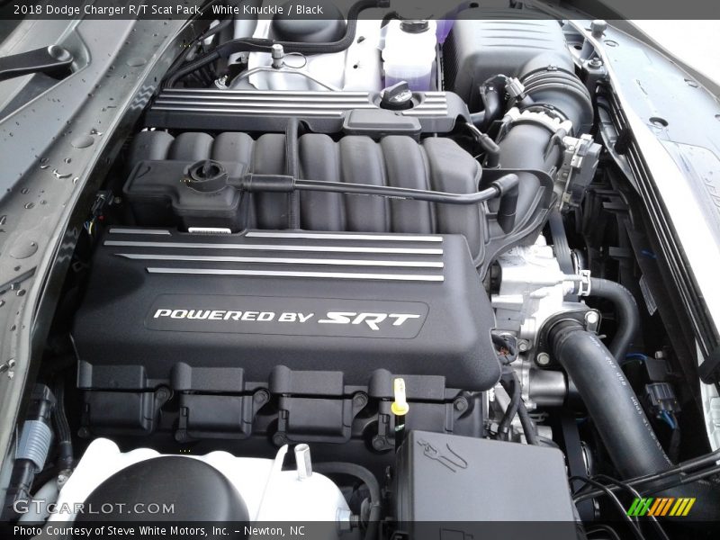 White Knuckle / Black 2018 Dodge Charger R/T Scat Pack