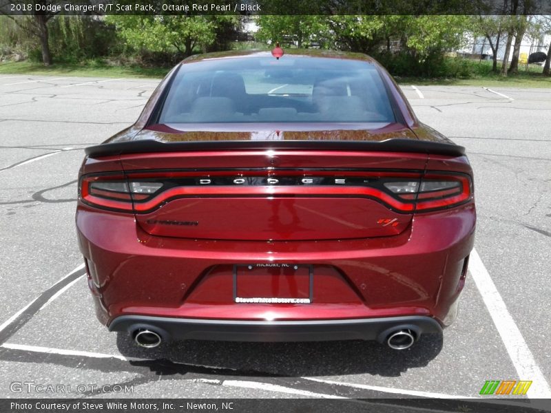 Octane Red Pearl / Black 2018 Dodge Charger R/T Scat Pack