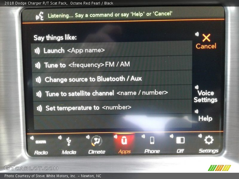 Octane Red Pearl / Black 2018 Dodge Charger R/T Scat Pack