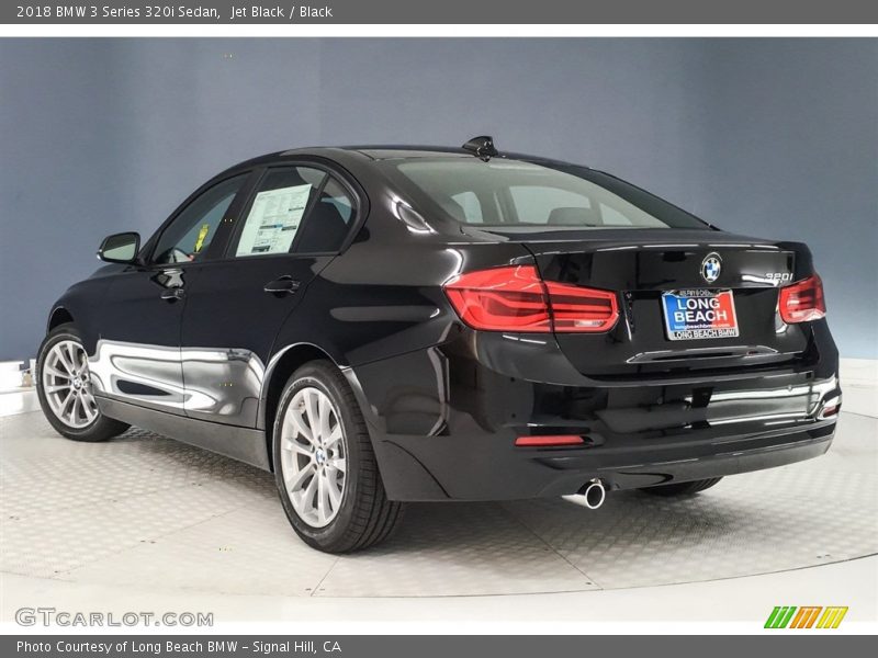 Jet Black / Black 2018 BMW 3 Series 320i Sedan