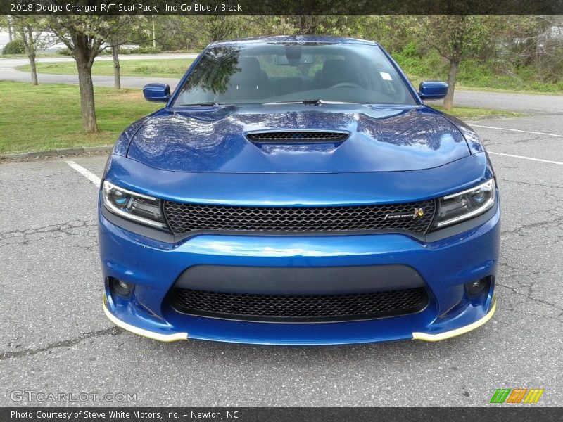 IndiGo Blue / Black 2018 Dodge Charger R/T Scat Pack