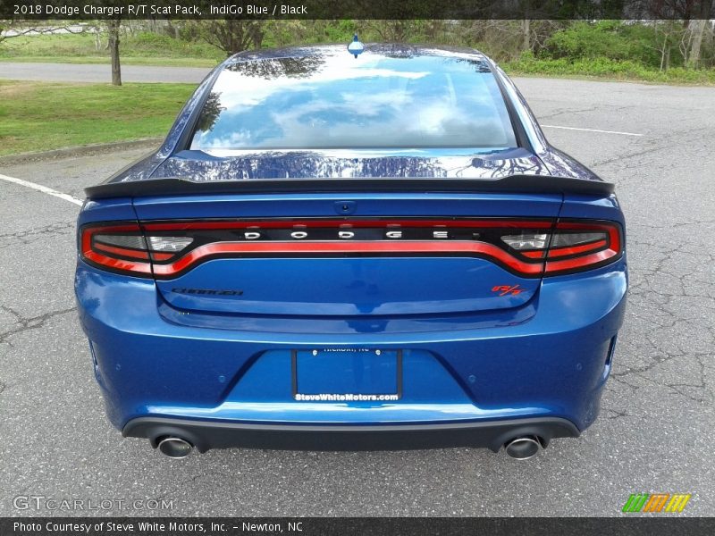 IndiGo Blue / Black 2018 Dodge Charger R/T Scat Pack