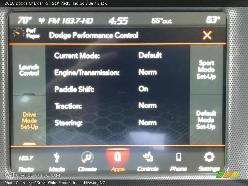 IndiGo Blue / Black 2018 Dodge Charger R/T Scat Pack