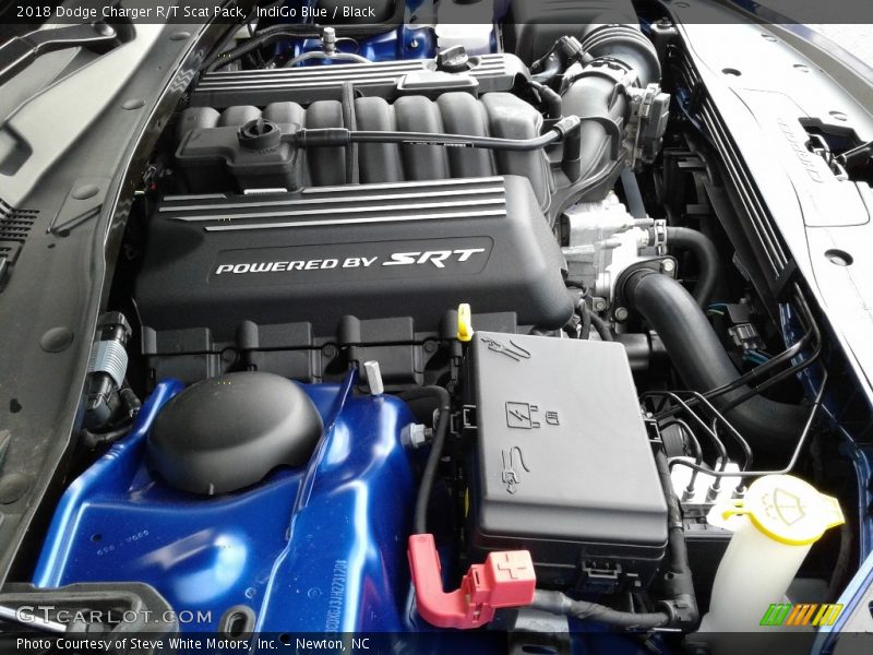 IndiGo Blue / Black 2018 Dodge Charger R/T Scat Pack
