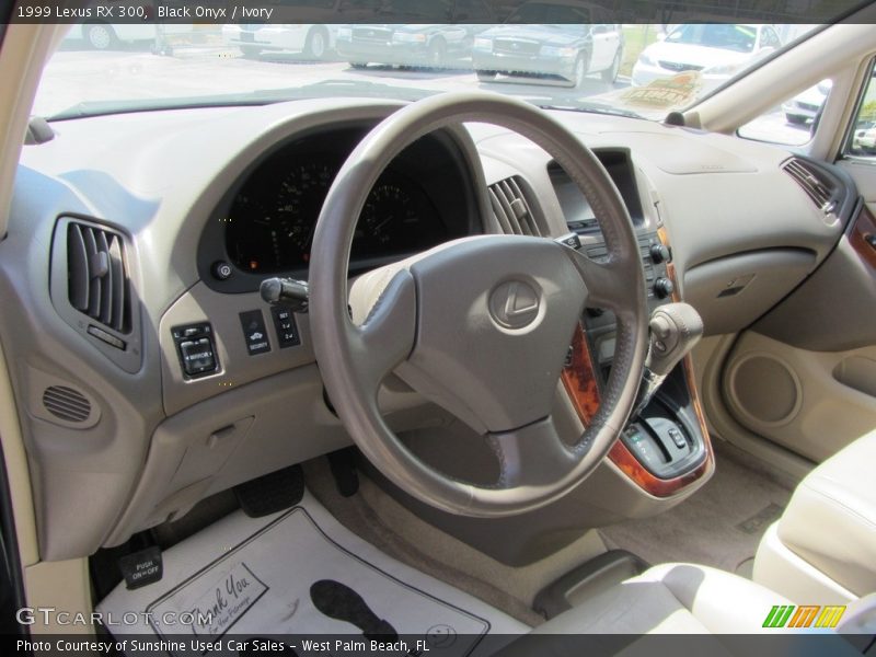 Black Onyx / Ivory 1999 Lexus RX 300