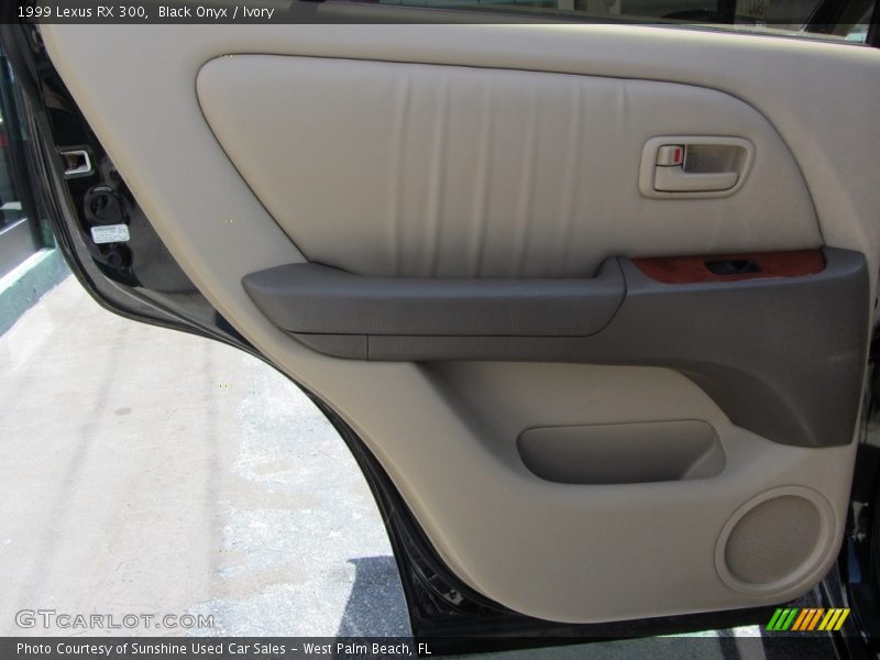 Black Onyx / Ivory 1999 Lexus RX 300