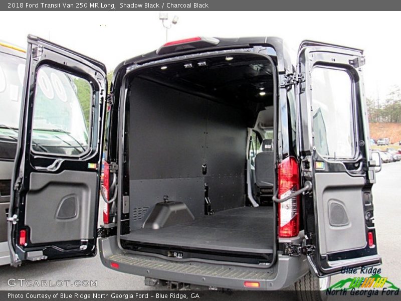 Shadow Black / Charcoal Black 2018 Ford Transit Van 250 MR Long
