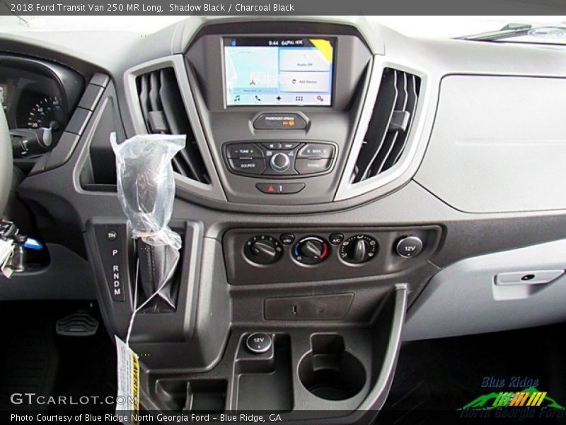 Shadow Black / Charcoal Black 2018 Ford Transit Van 250 MR Long