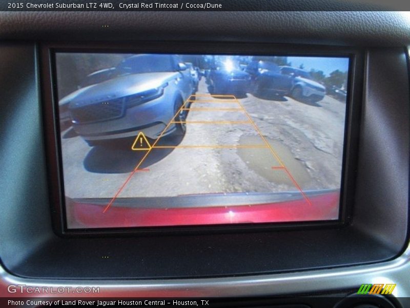 Crystal Red Tintcoat / Cocoa/Dune 2015 Chevrolet Suburban LTZ 4WD