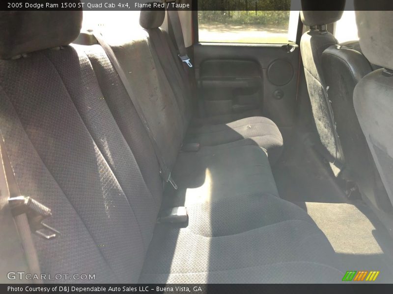 Flame Red / Taupe 2005 Dodge Ram 1500 ST Quad Cab 4x4