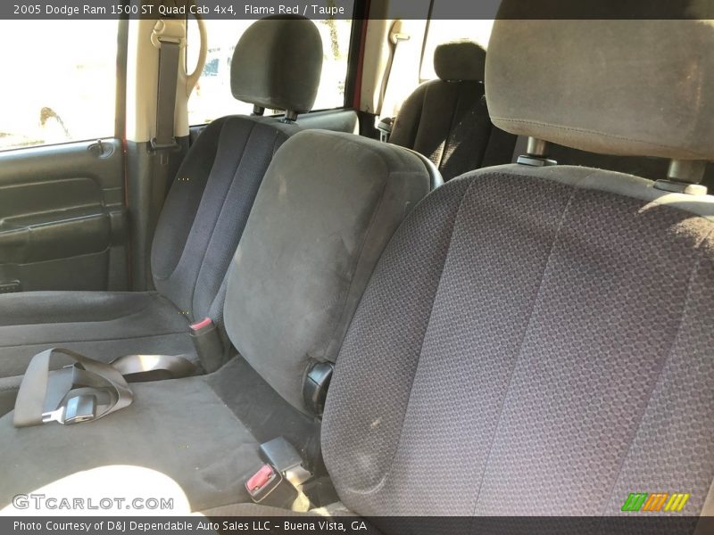 Flame Red / Taupe 2005 Dodge Ram 1500 ST Quad Cab 4x4