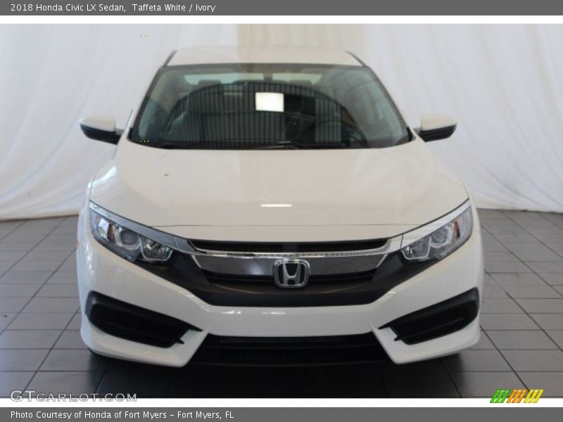 Taffeta White / Ivory 2018 Honda Civic LX Sedan