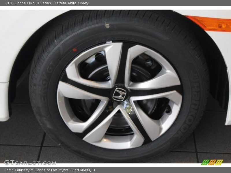 Taffeta White / Ivory 2018 Honda Civic LX Sedan