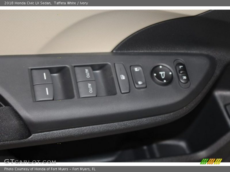 Taffeta White / Ivory 2018 Honda Civic LX Sedan