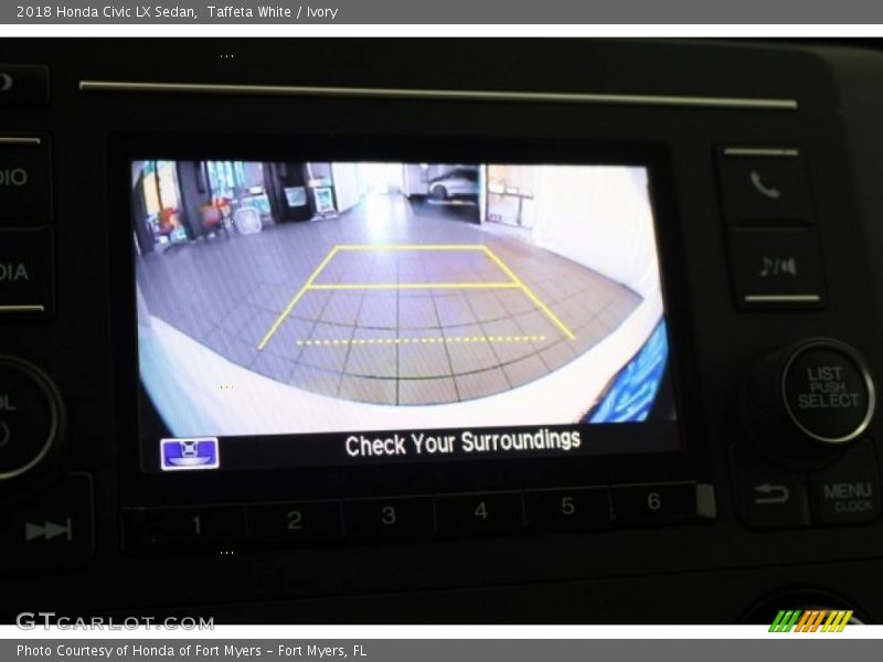 Taffeta White / Ivory 2018 Honda Civic LX Sedan