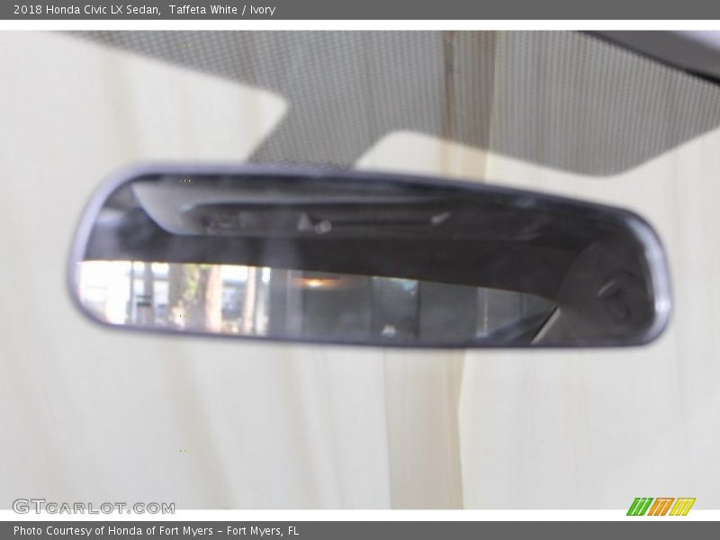 Taffeta White / Ivory 2018 Honda Civic LX Sedan