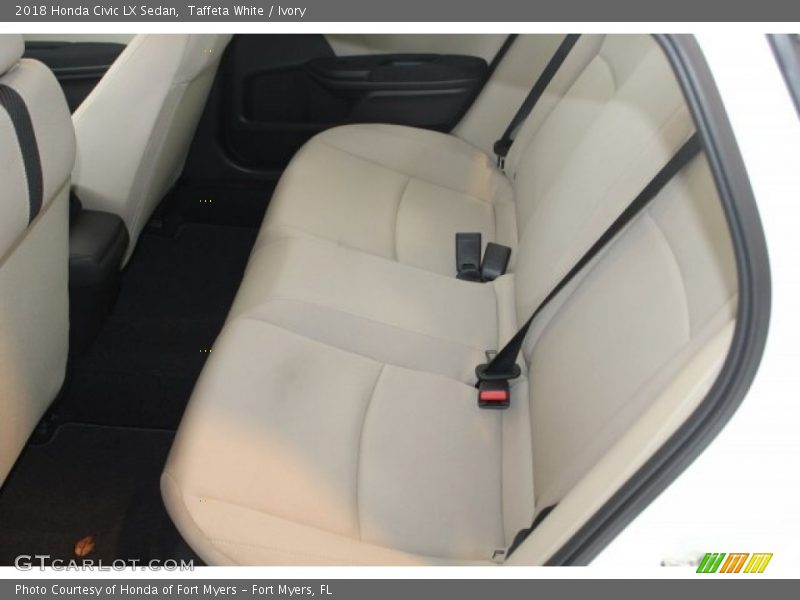 Taffeta White / Ivory 2018 Honda Civic LX Sedan