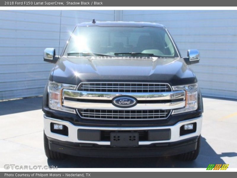 Shadow Black / Black 2018 Ford F150 Lariat SuperCrew
