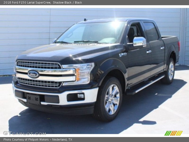 Shadow Black / Black 2018 Ford F150 Lariat SuperCrew