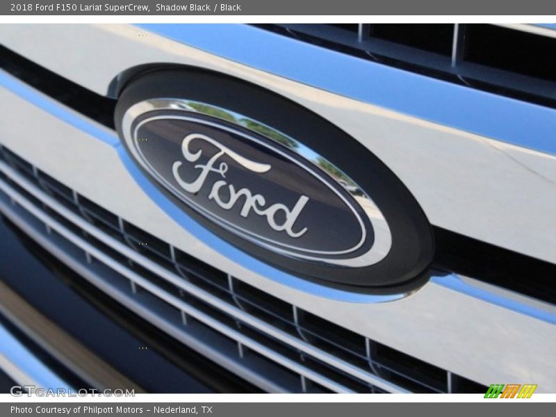 Shadow Black / Black 2018 Ford F150 Lariat SuperCrew