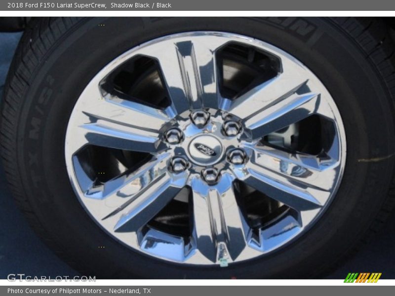Shadow Black / Black 2018 Ford F150 Lariat SuperCrew