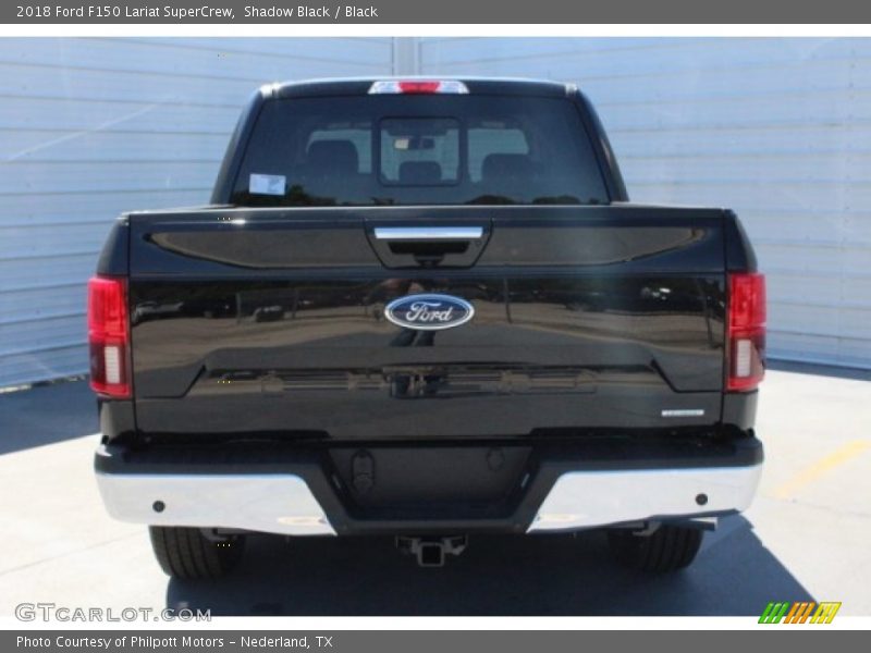 Shadow Black / Black 2018 Ford F150 Lariat SuperCrew