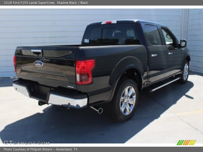 Shadow Black / Black 2018 Ford F150 Lariat SuperCrew
