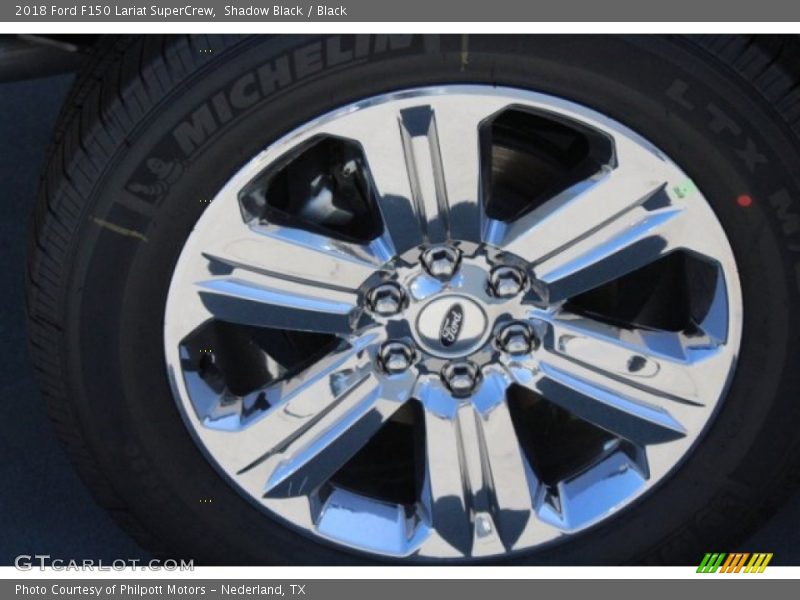 Shadow Black / Black 2018 Ford F150 Lariat SuperCrew