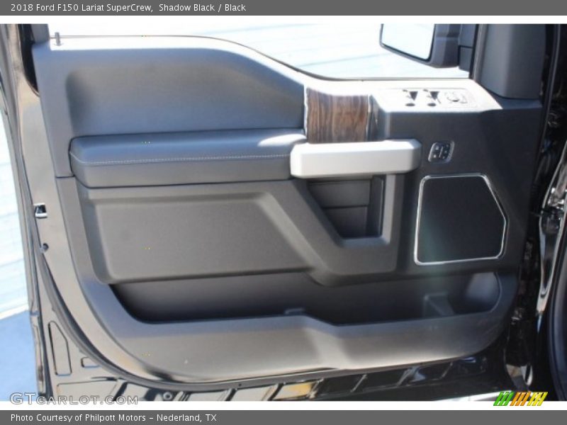 Shadow Black / Black 2018 Ford F150 Lariat SuperCrew