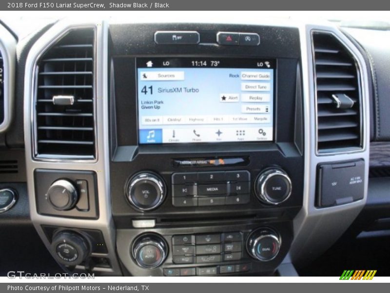 Shadow Black / Black 2018 Ford F150 Lariat SuperCrew