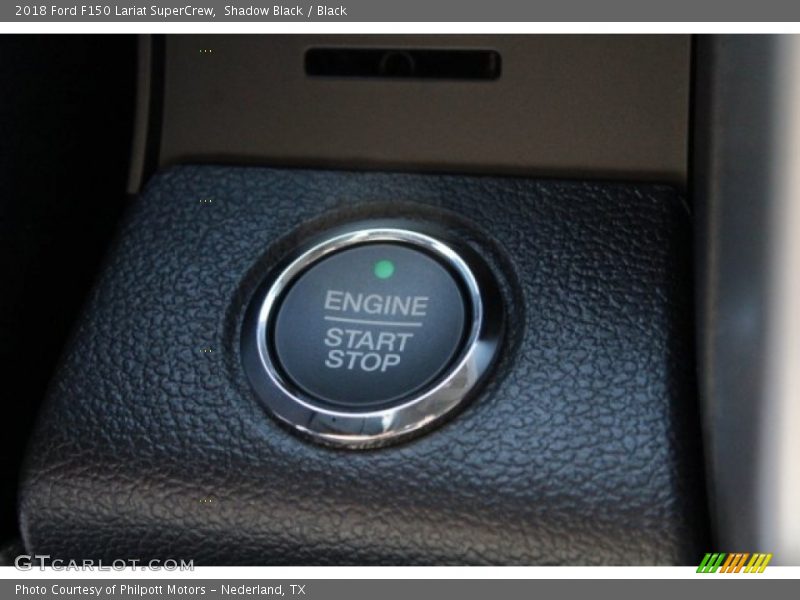 Shadow Black / Black 2018 Ford F150 Lariat SuperCrew