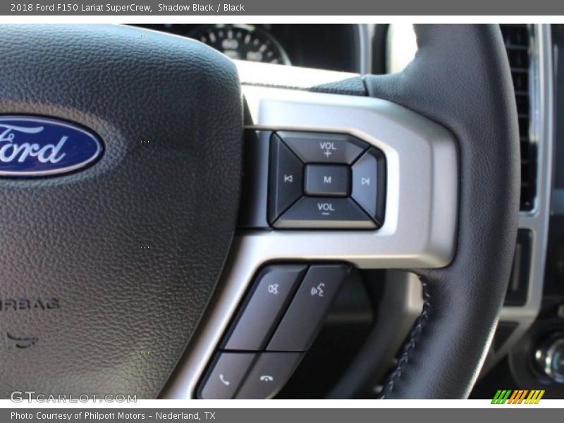 Shadow Black / Black 2018 Ford F150 Lariat SuperCrew