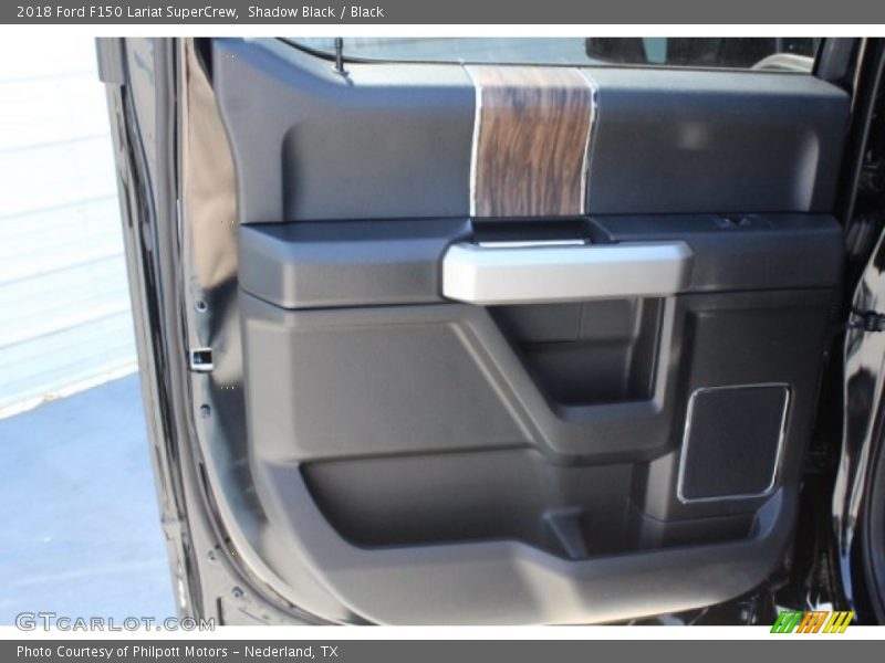 Shadow Black / Black 2018 Ford F150 Lariat SuperCrew