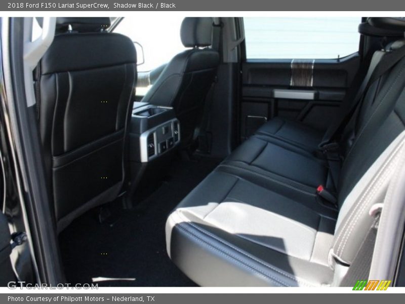 Shadow Black / Black 2018 Ford F150 Lariat SuperCrew