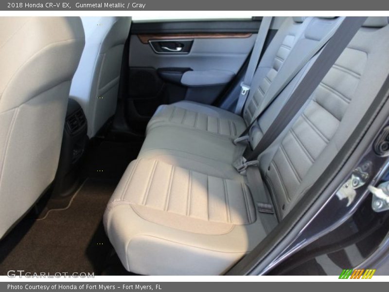 Gunmetal Metallic / Gray 2018 Honda CR-V EX