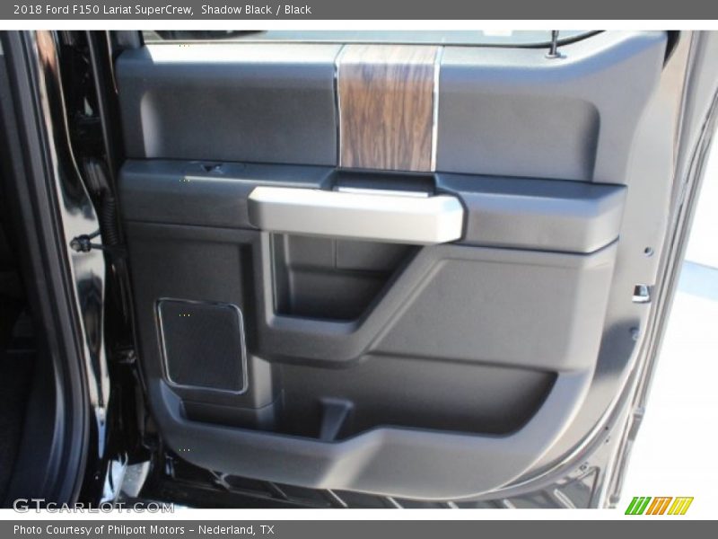 Shadow Black / Black 2018 Ford F150 Lariat SuperCrew